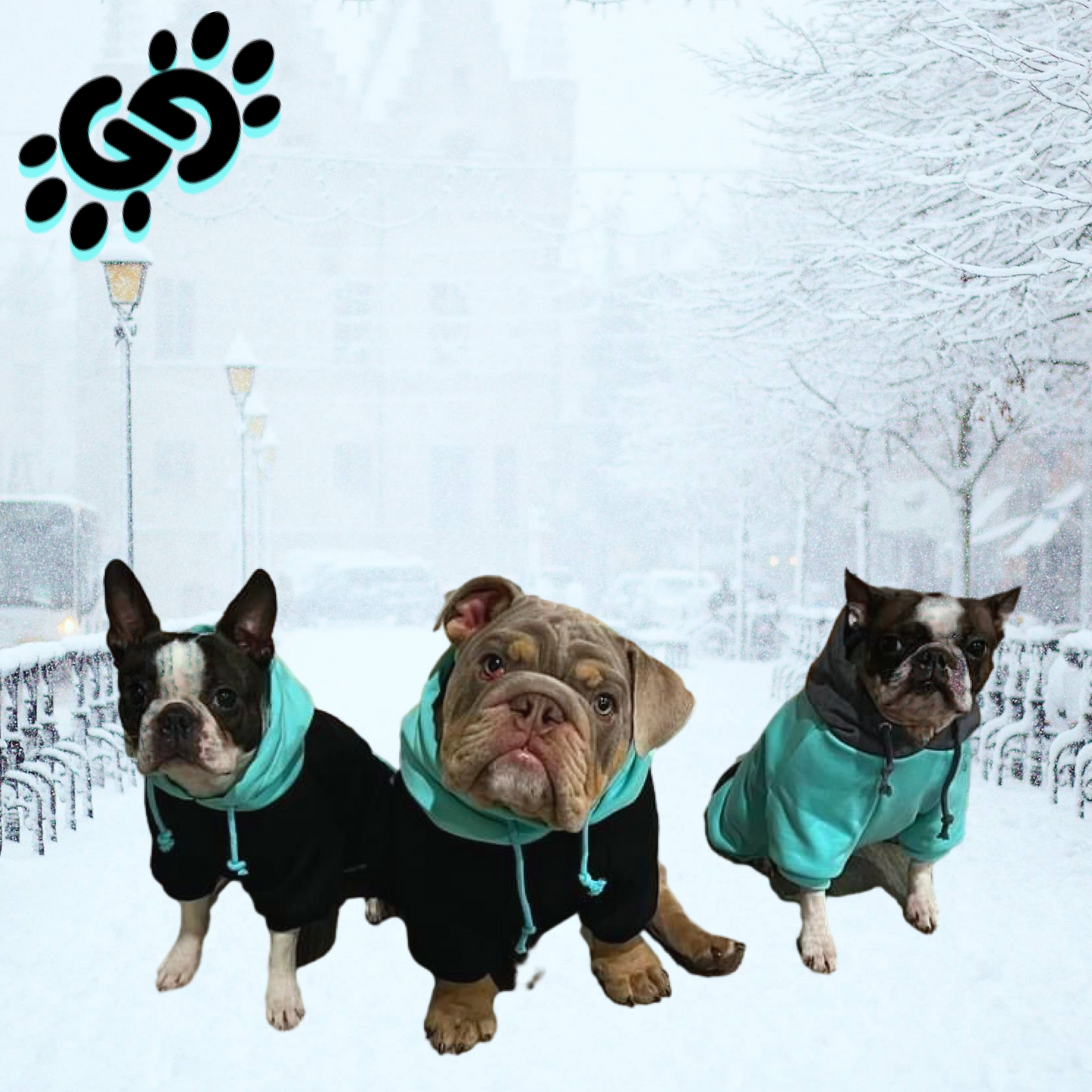 Double G Dog Hoodie - Double G Dog