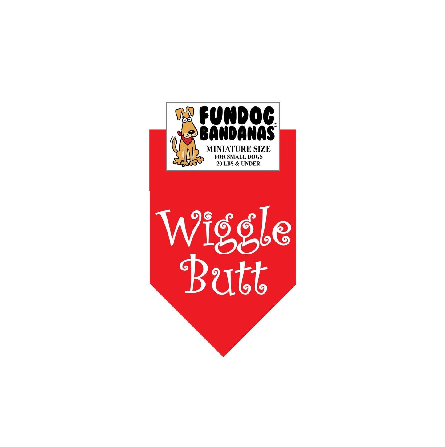 Wholesale 5 Pack - Wiggle Butt Bandana