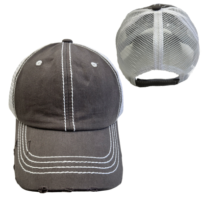 I'M HERE TO PET ALL THE DOGS | UNISEX HAT | DISTRESSED
