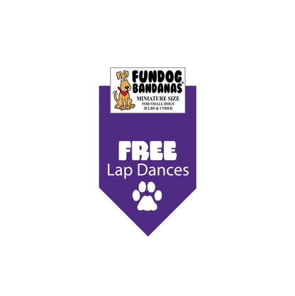 Wholesale 5 Pack - Free Lap Dances Bandana