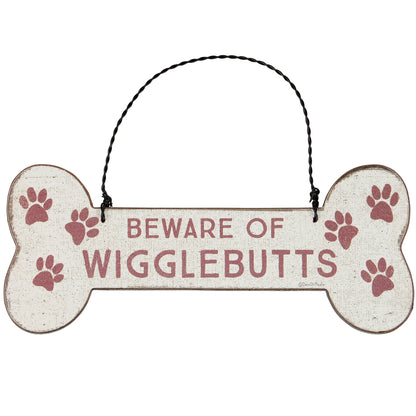 Beware of Wiggle Butts Ornament