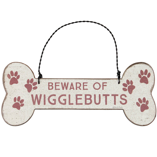Beware of Wiggle Butts Ornament