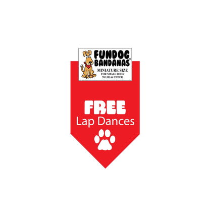 Wholesale 5 Pack - Free Lap Dances Bandana