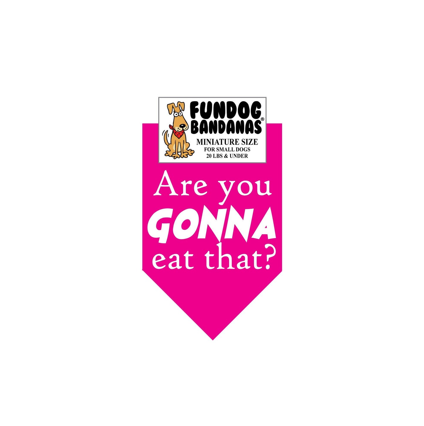 Wholesale 5 Pack - Are you Gonna Eat That? Bandana
