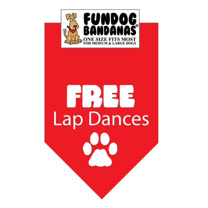 Wholesale 5 Pack - Free Lap Dances Bandana