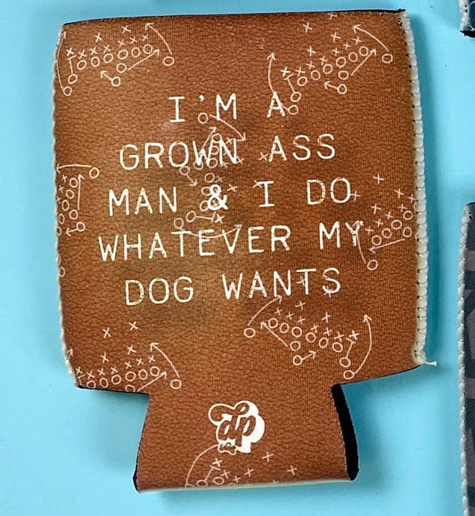 I'm a Grown Ass Man Neoprene Can Insulator
